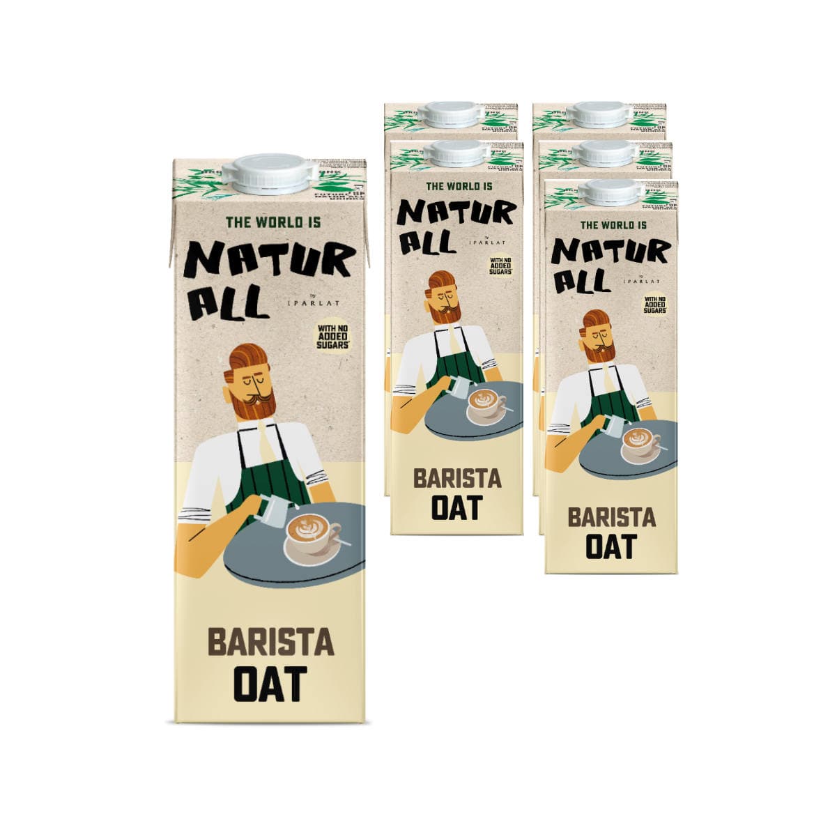 Natur All Barista Oat Milk (Case of 6) Beverages Natur All