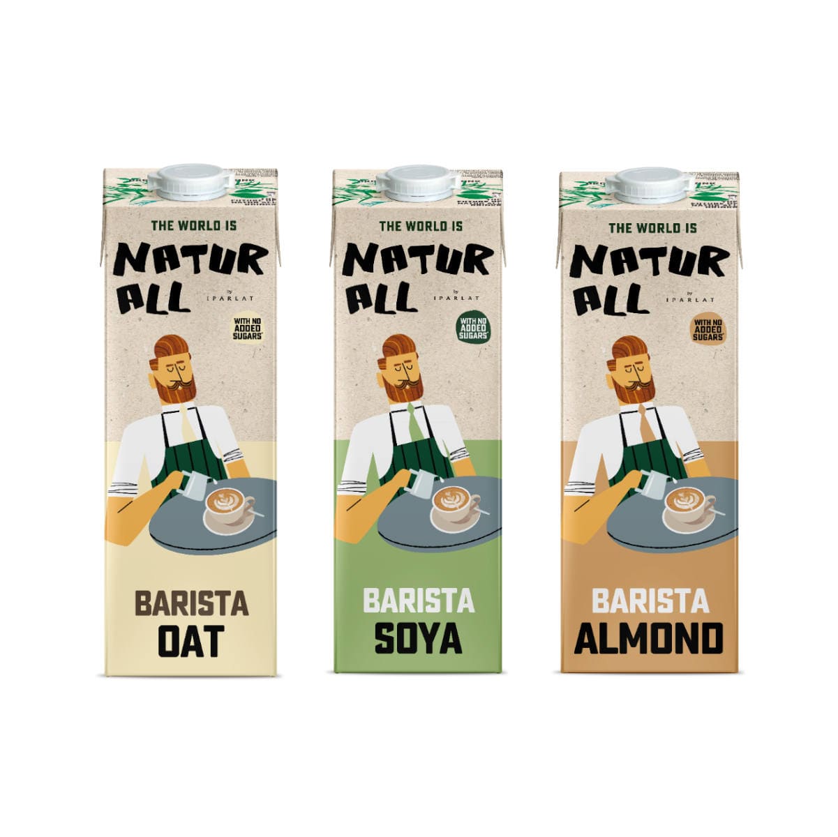 Natur All Barista Soya Milk (Case of 6) Beverages Natur All
