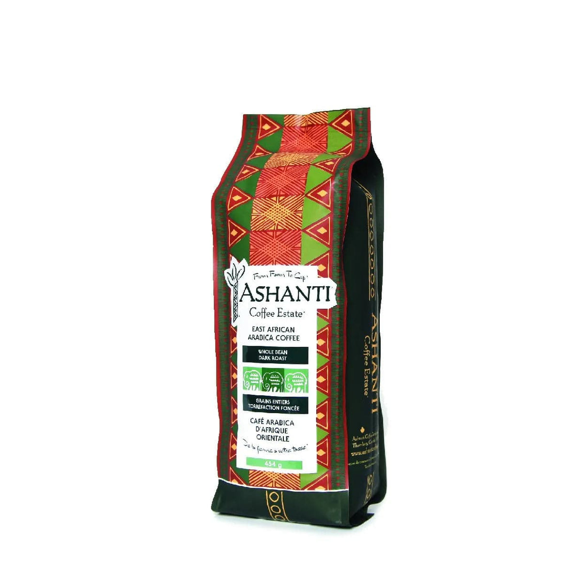 Ashanti Artisan Coffee African Dark Roast Whole Bean (1lb) DISCOUNT_HIDDEN_PRODUCT Ashanti Coffee