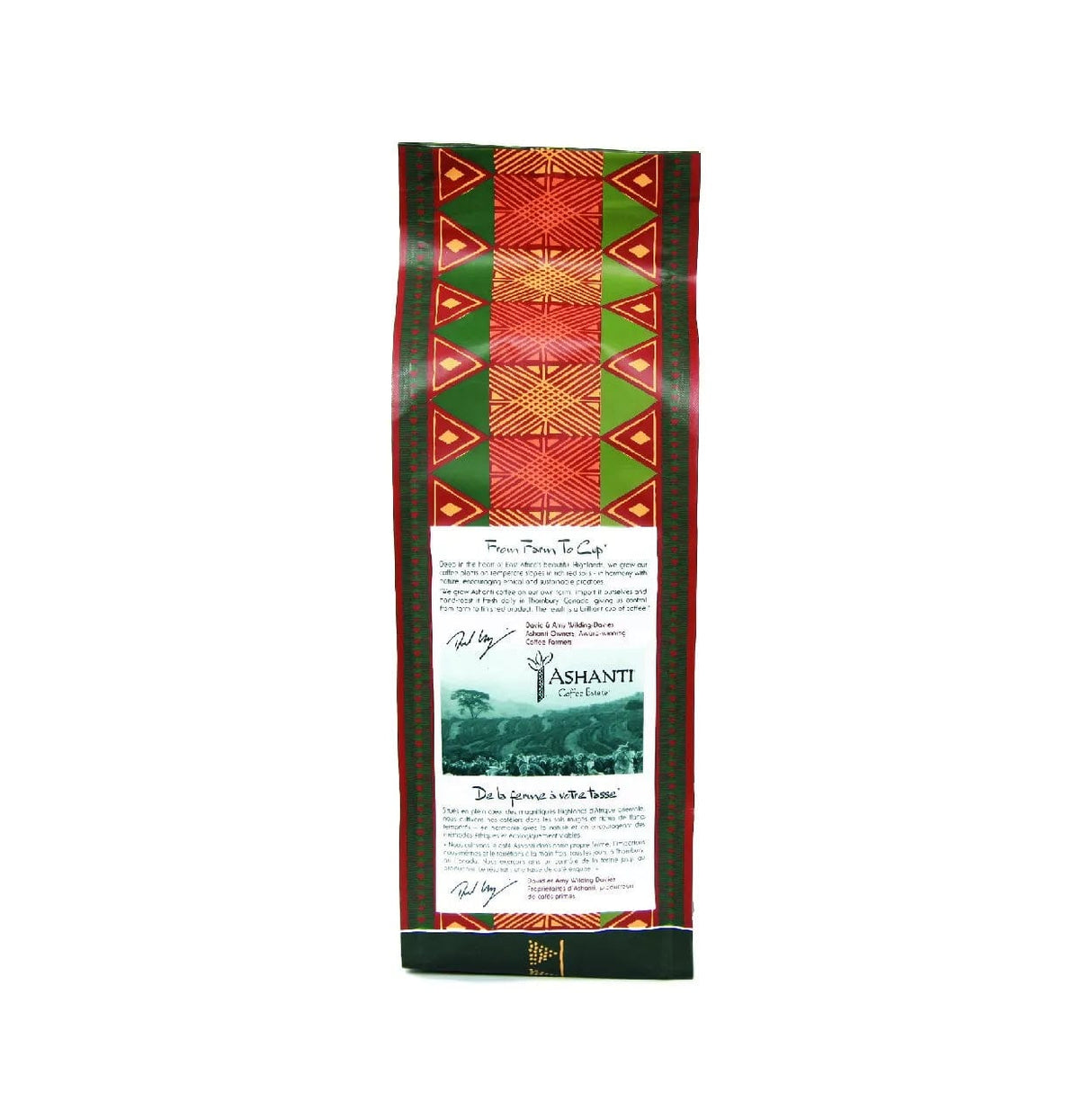 Ashanti Coffee Artisan African Dark Roast Whole Bean (1lb) Whole Bean Coffee Ashanti Coffee