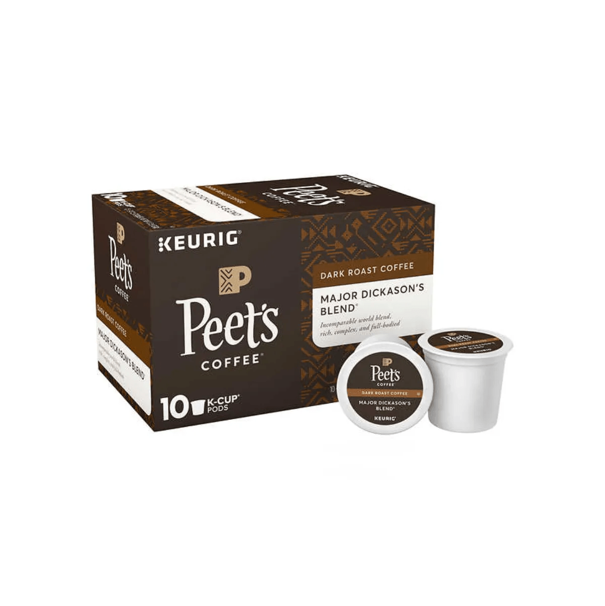 Peet's Coffee Major Dickason's Blend K-Cup® Pods (Case of 60) K-Cups Peet's Coffee