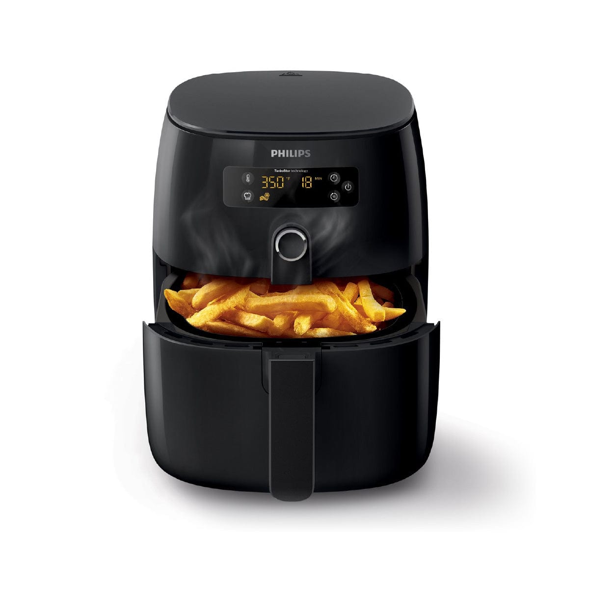 Philips Digital Airfryer With TurboStar Technology HD9621/96 (Black) Airfryer Philips