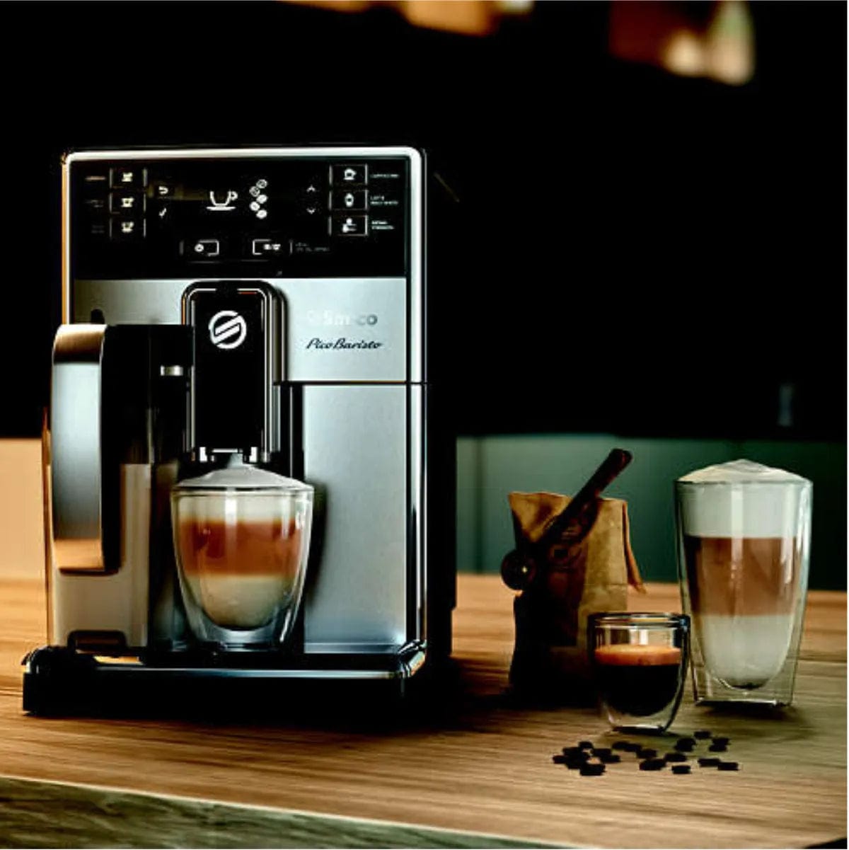 Saeco PicoBaristo HD8927/47 Super Automatic Espresso Machine (Filter Included) Super Automatic Espresso Machine Saeco