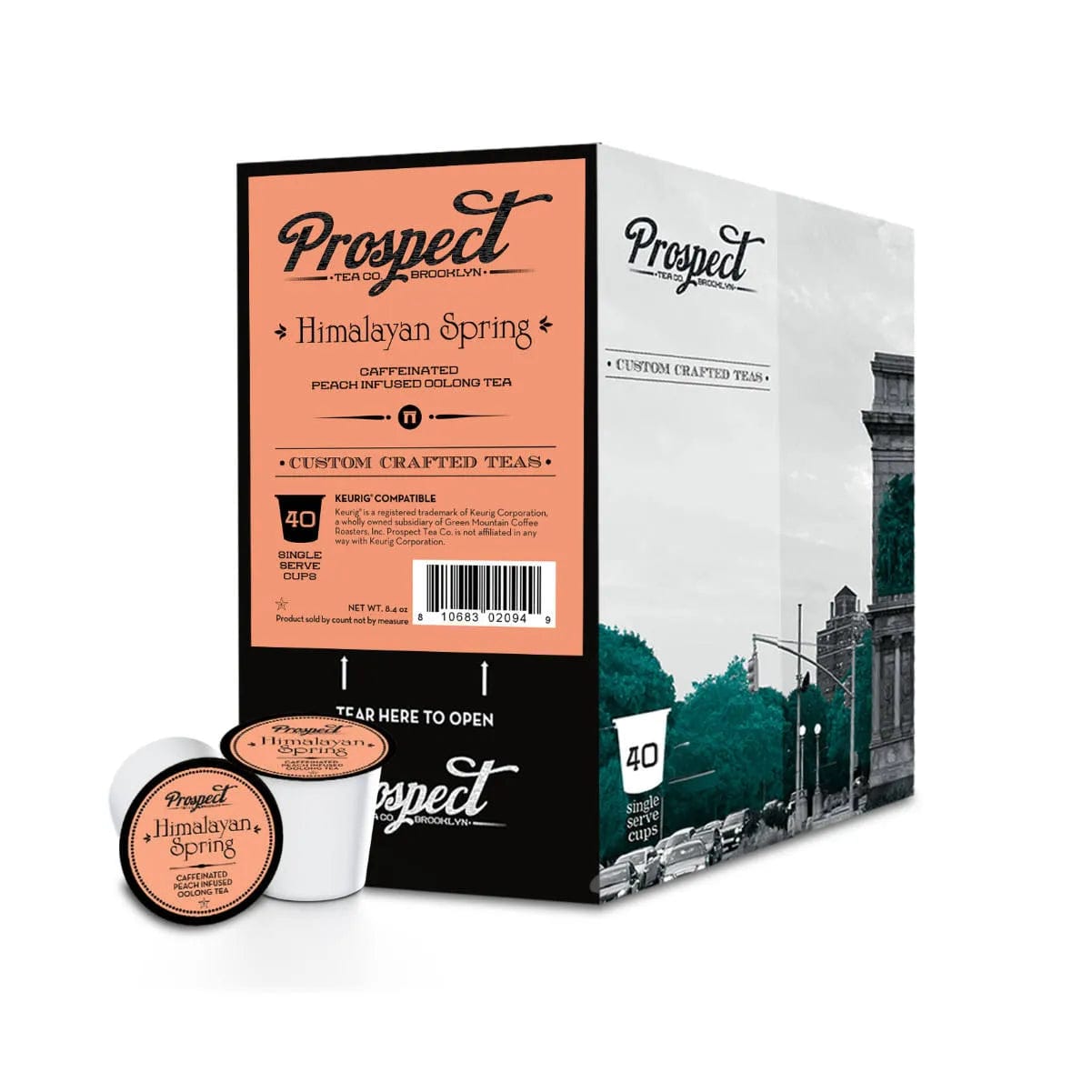 Prospect Tea Himalayan Spring Single-Serve Pods (Box of 40) K-Cups Prospect Tea