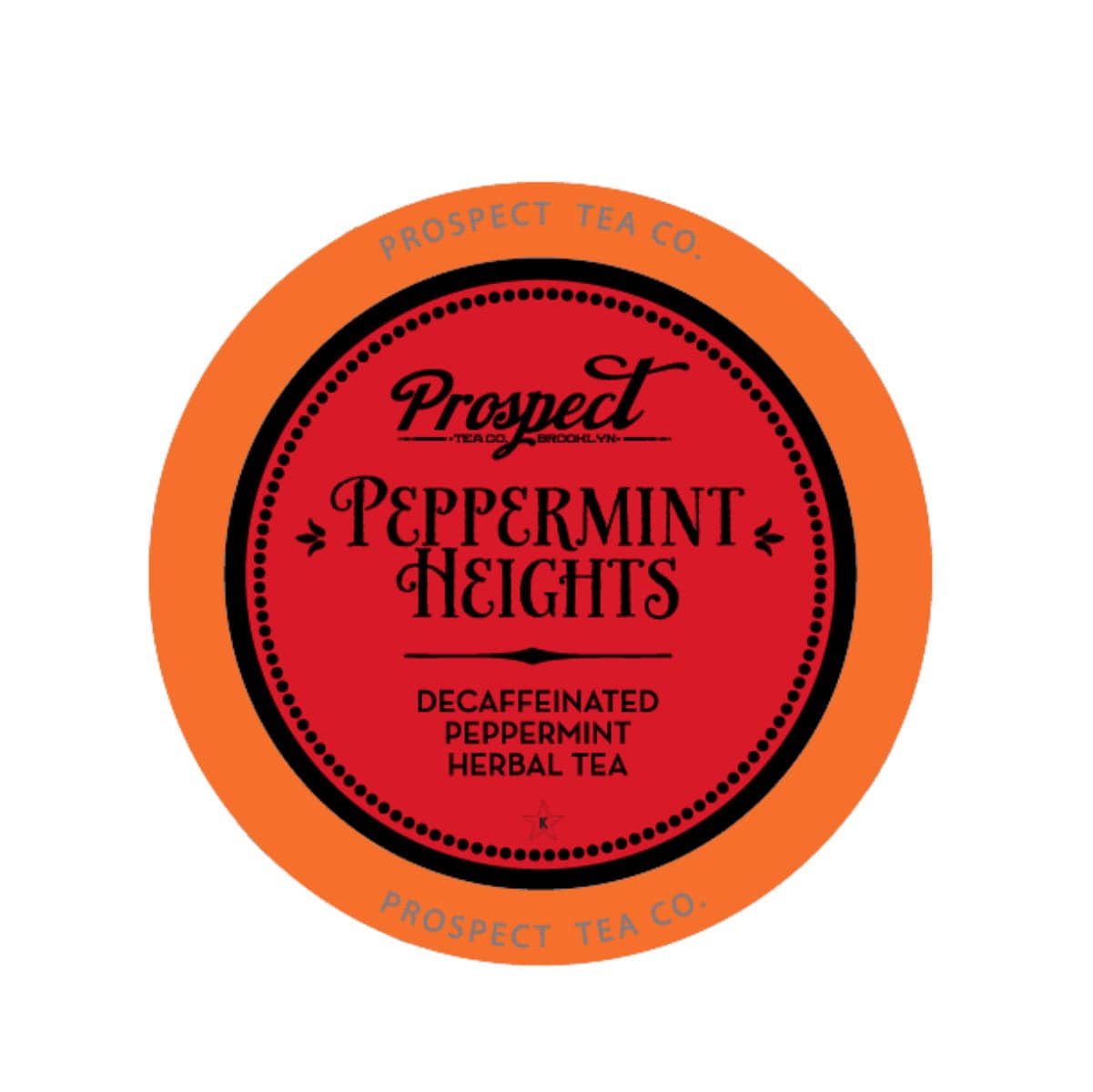 Prospect Tea Peppermint Heights Single-Serve Pods (Box of 40) K-Cups Prospect Tea