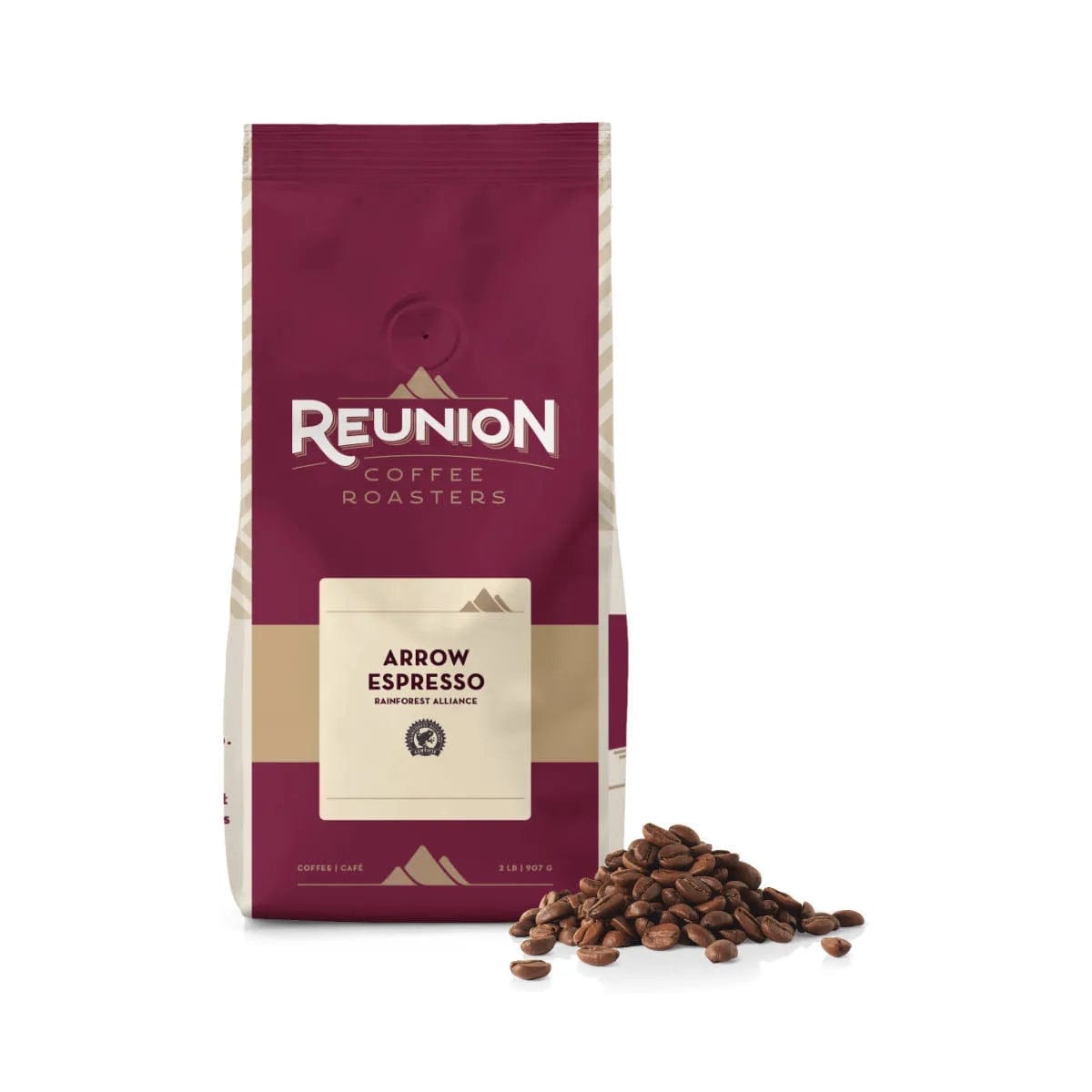 Reunion Island Espresso Barlino / Arrow Espresso Whole Bean (2lb) Whole Bean Coffee Reunion Coffee Roasters