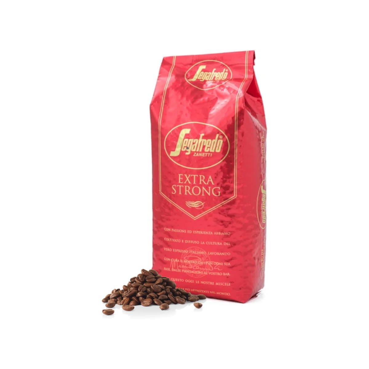 Segafredo Extra Strong Espresso Beans (Case of 6kg) Whole Bean Coffee Segafredo
