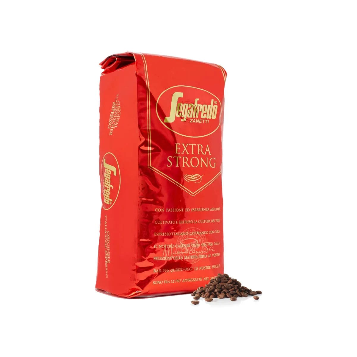 Segafredo Extra Strong Espresso (1kg Bag of Whole Bean Coffee) Whole Bean Coffee Segafredo