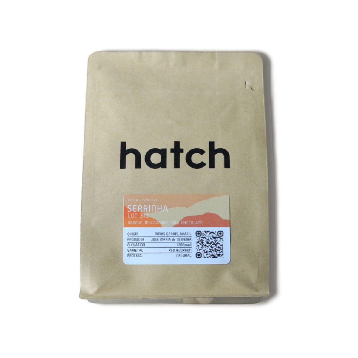 Hatch Serrinha Red Bourbon Whole Bean Filter Coffee Whole Bean Coffee Hatch