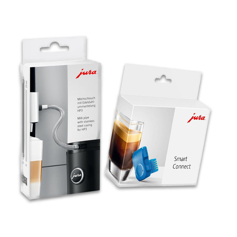 Jura Smart Connect Espresso Machine Wireless Smartphone Control and Jura Milk Pipe HP3 - PREORDER