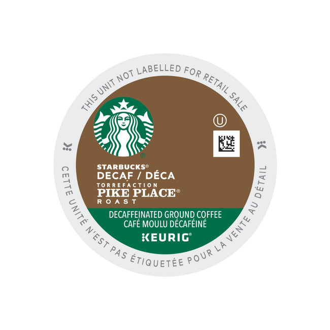 Starbucks Decaf Pike Place Roast K-Cup® Pods (Box of 24)