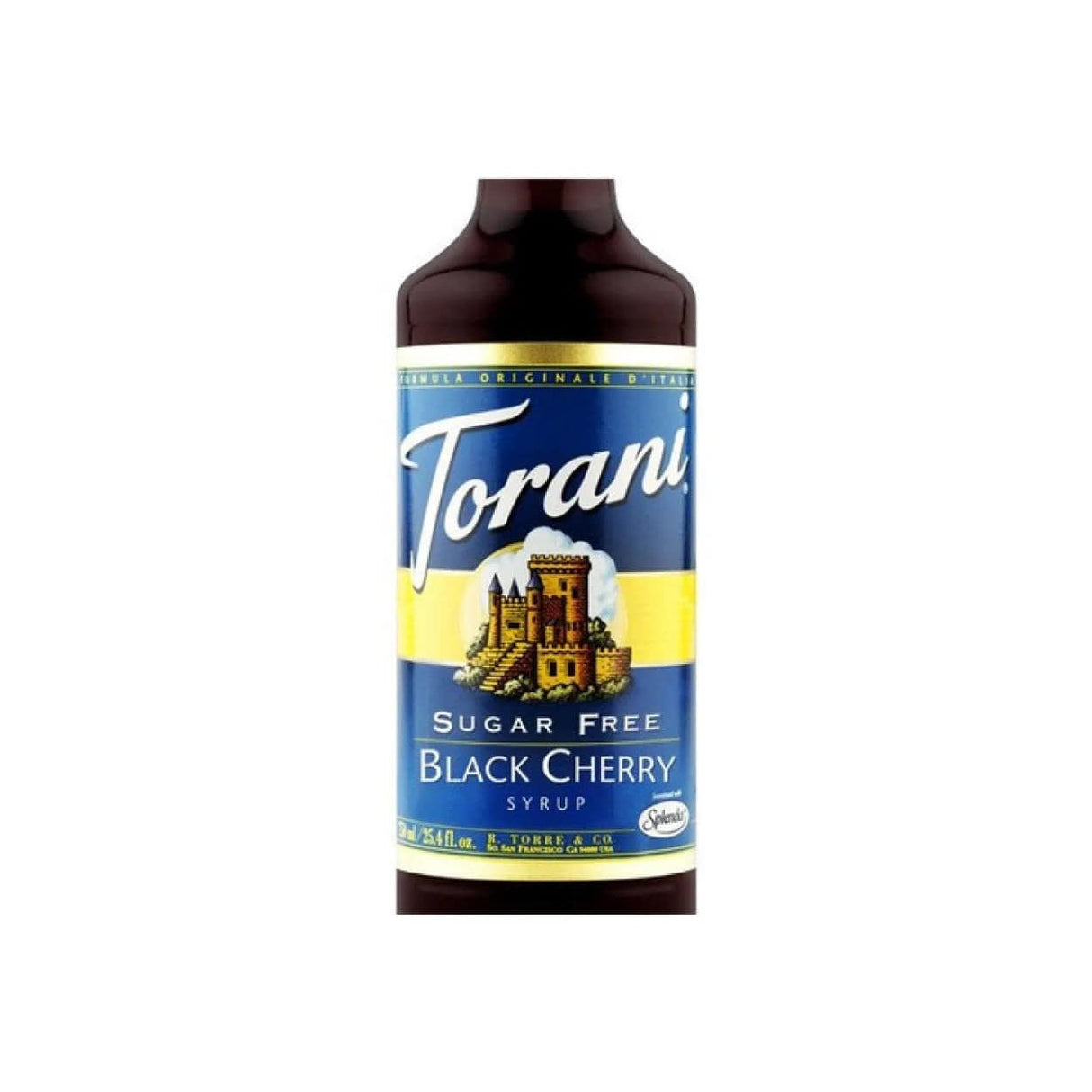 Torani Sugar Free Black Cherry Syrup (750ml) Syrups Torani