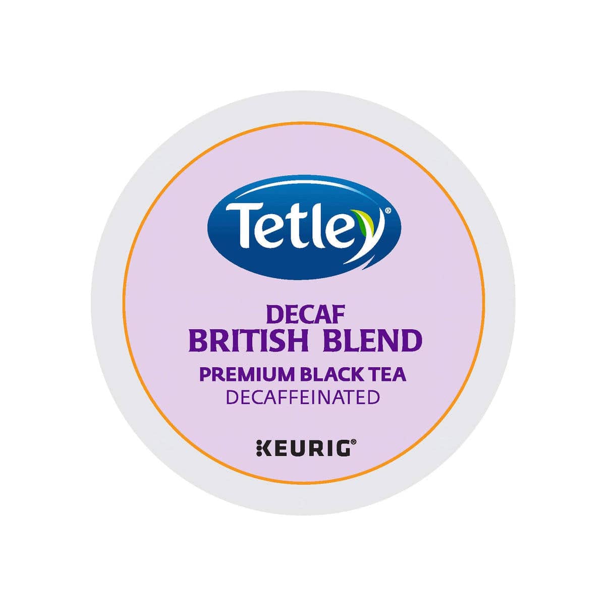 Tetley® British Blend Decaf K-Cup® Recyclable Tea Pods (Box of 24) K-Cups Tetley