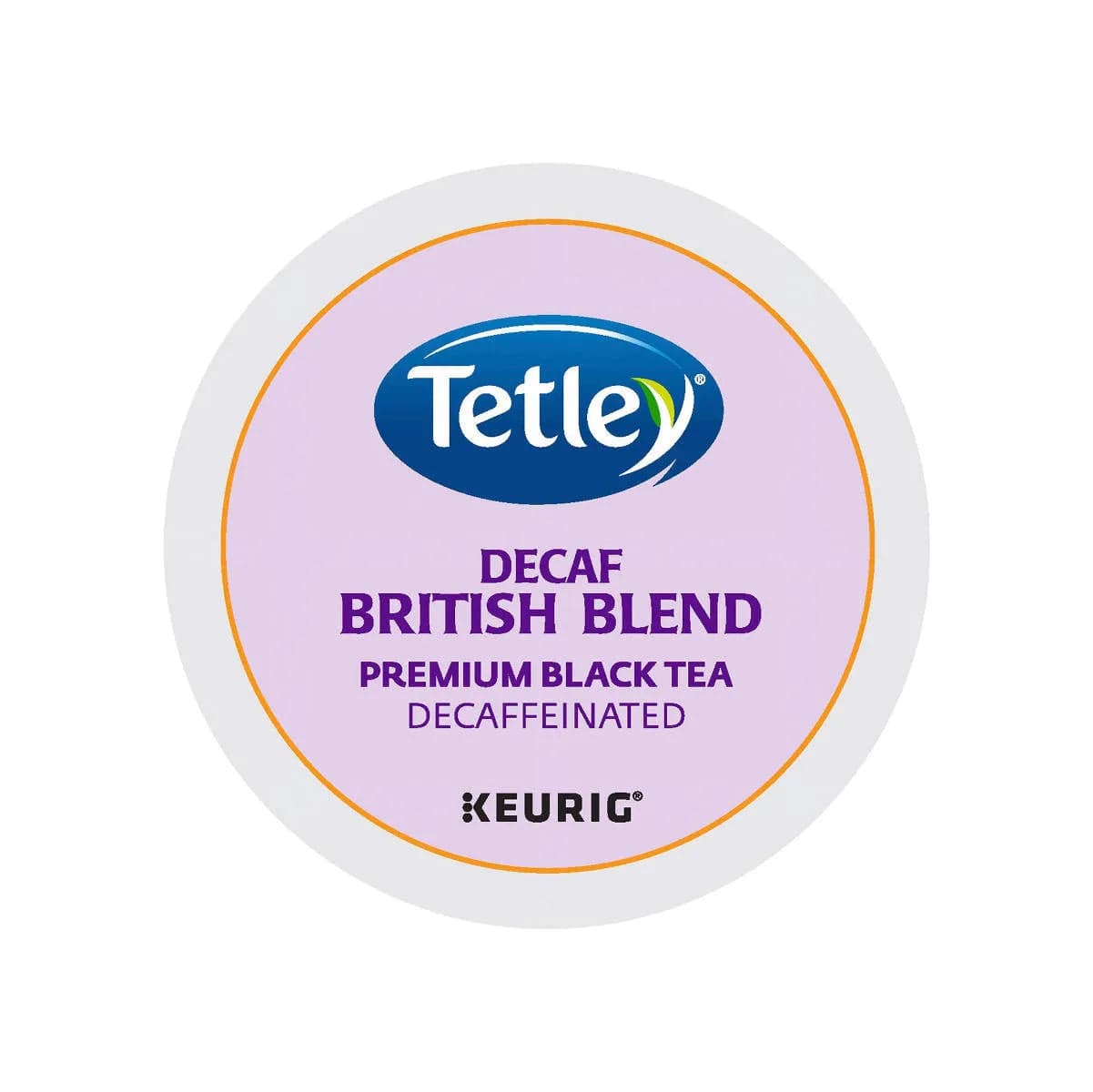 Tetley® British Blend Decaf K-Cup® Recyclable Tea Pods (Case of 96) K-Cups Tetley