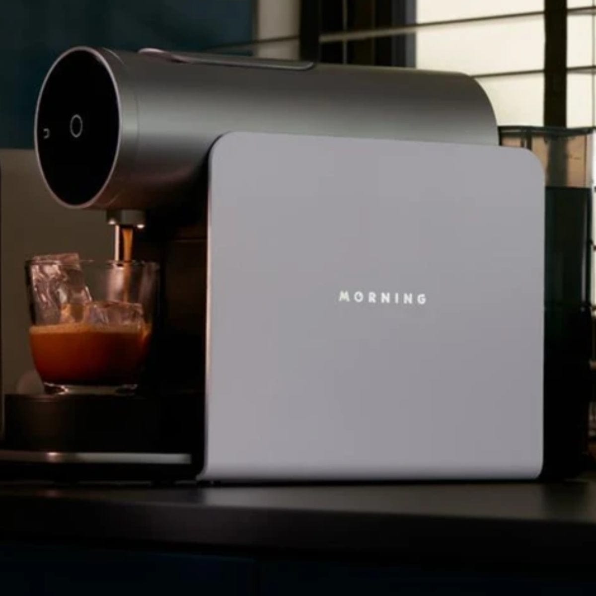 The Morning Machine (White) Nespresso Machine Morning