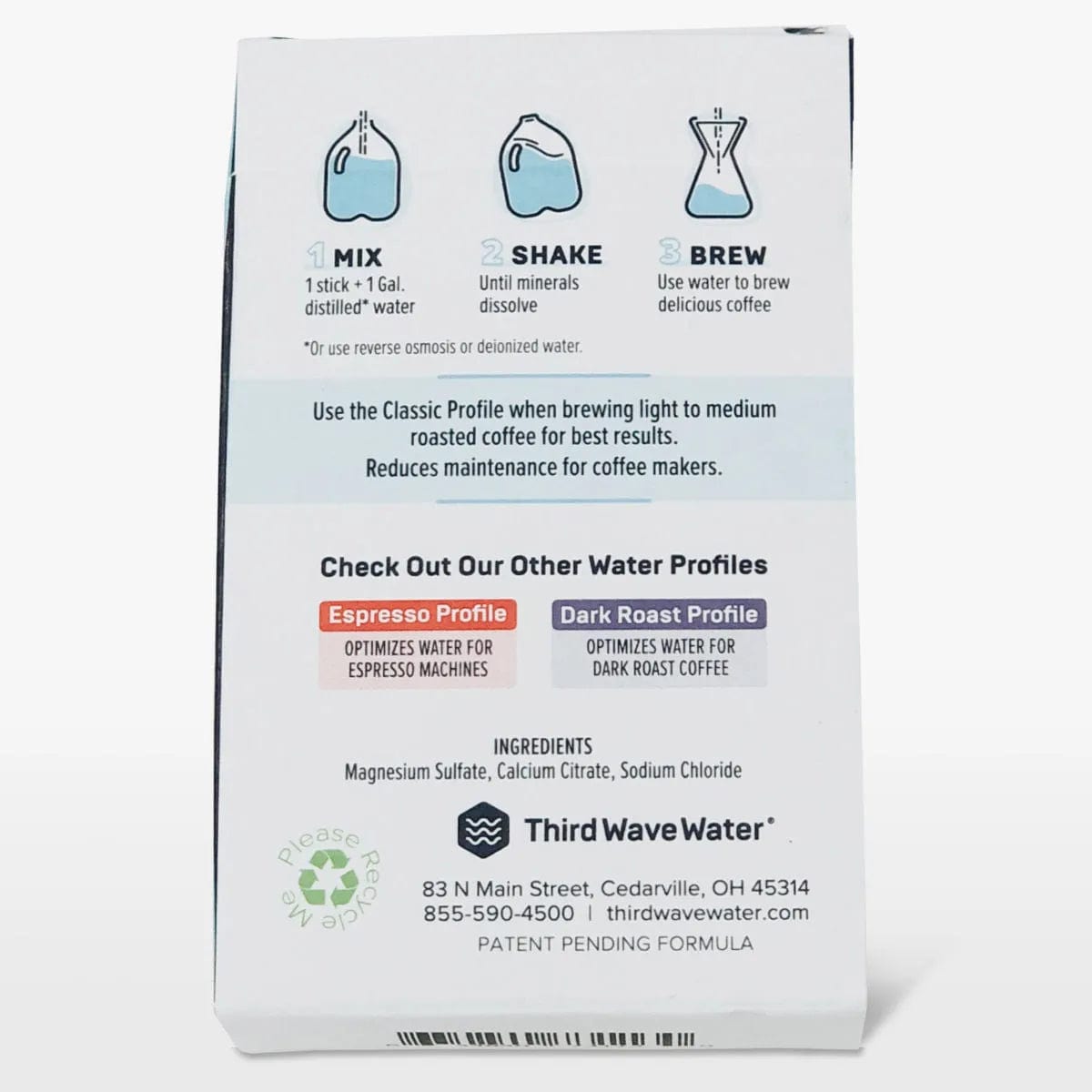 Third Wave Water Mineral Supplement Accessory Third Wave Water