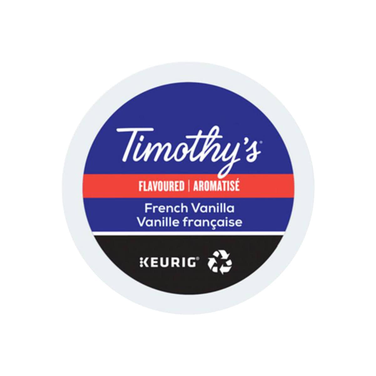 Timothy's French Vanilla K-Cup® Recyclable Pods (Case of 96) K-Cups Timothy's