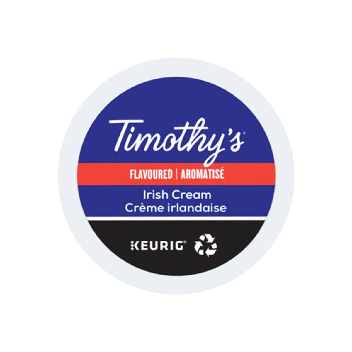 Timothy's Irish Cream K-Cup® Recyclable Pods (Box of 24) K-Cups Timothy's