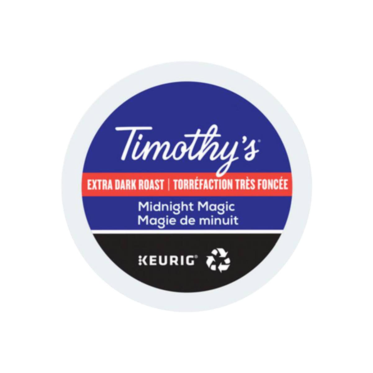 Timothy's Midnight Magic K-Cup® Recyclable Pods (Box of 24) K-Cups Timothy's