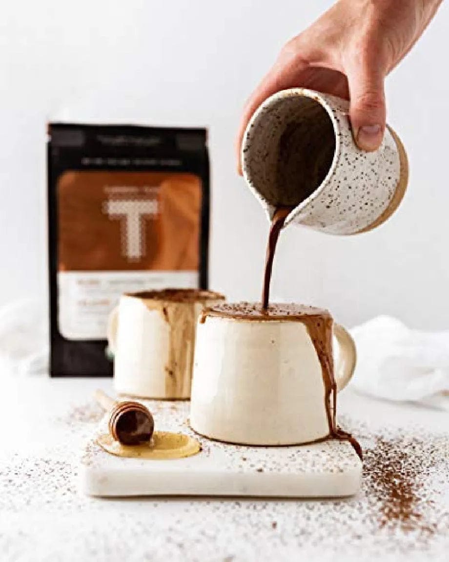 Turmeric Latte Joy Golden Milk With Cacao Blend (Powder - 100g / 3.5oz) Loose Leaf Tea Turmeric Teas