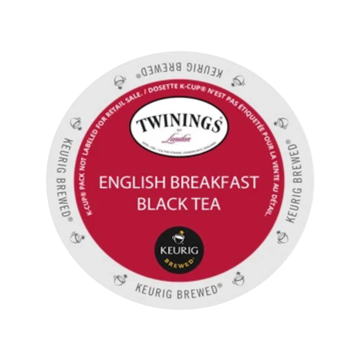 Twinings Tea English Breakfast K-Cup® Pods (Box of 24) K-Cups Twinings Tea