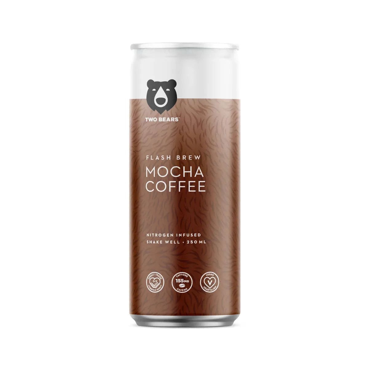 Two Bears Flash Brew Mocha Coffee (Case of 6 Cold Brew Cans) Beverages Two Bears