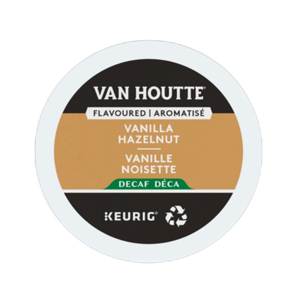 Van Houtte Decaf. Vanilla Hazelnut K-Cup® Pods (Box of 24) | Best Before Nov 05, 2024 K-Cups Van Houtte