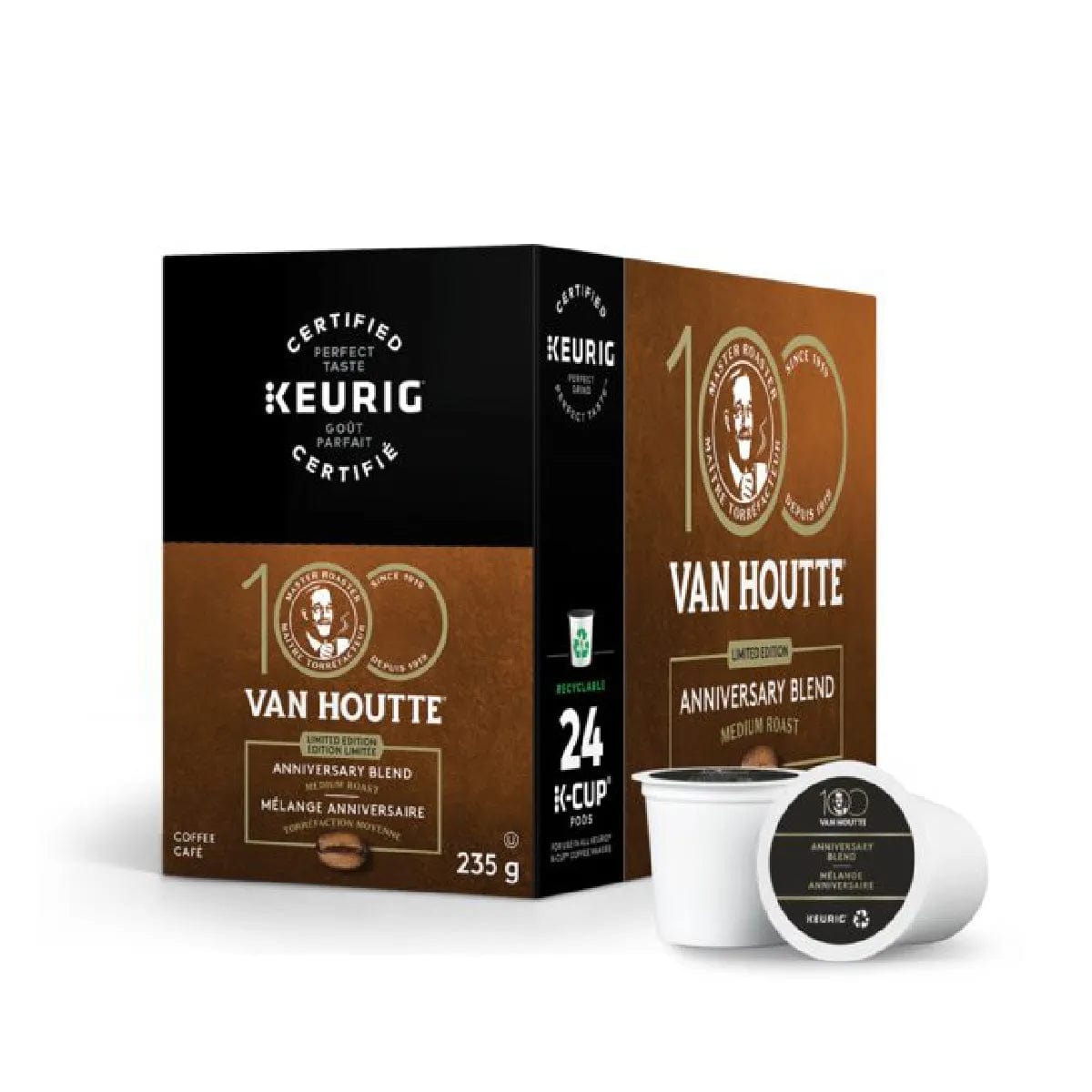 Van Houtte Anniversary Blend K-Cup® Pods (Box of 24) K-Cups Van Houtte