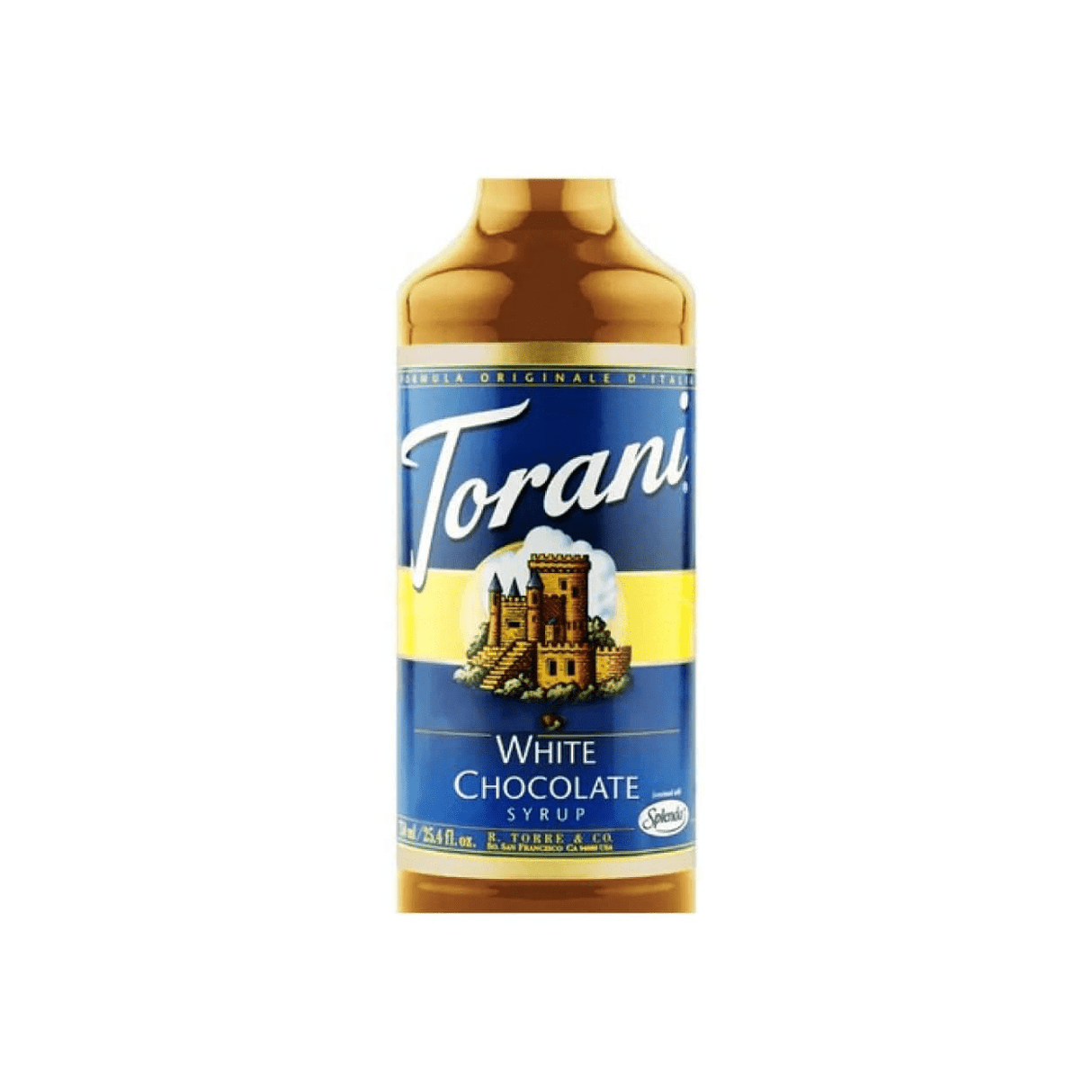 Torani White Chocolate Syrup (750ml) Syrups Torani