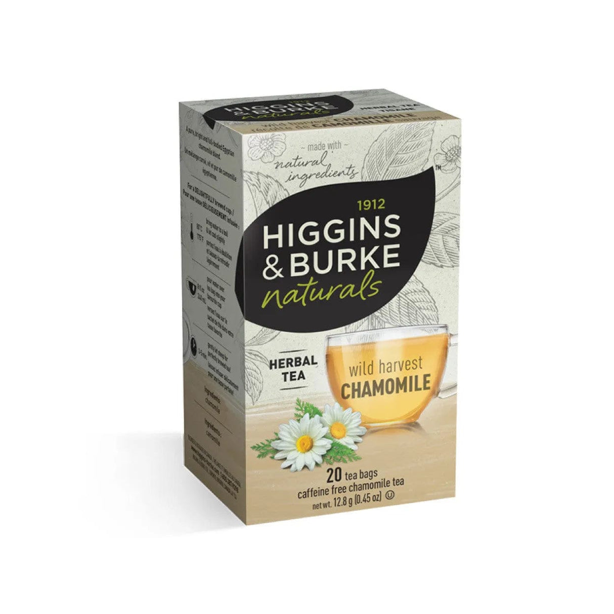 Higgins & Burke Wild Harvest Chamomile Tea Bags Tea Bags Higgins & Burke