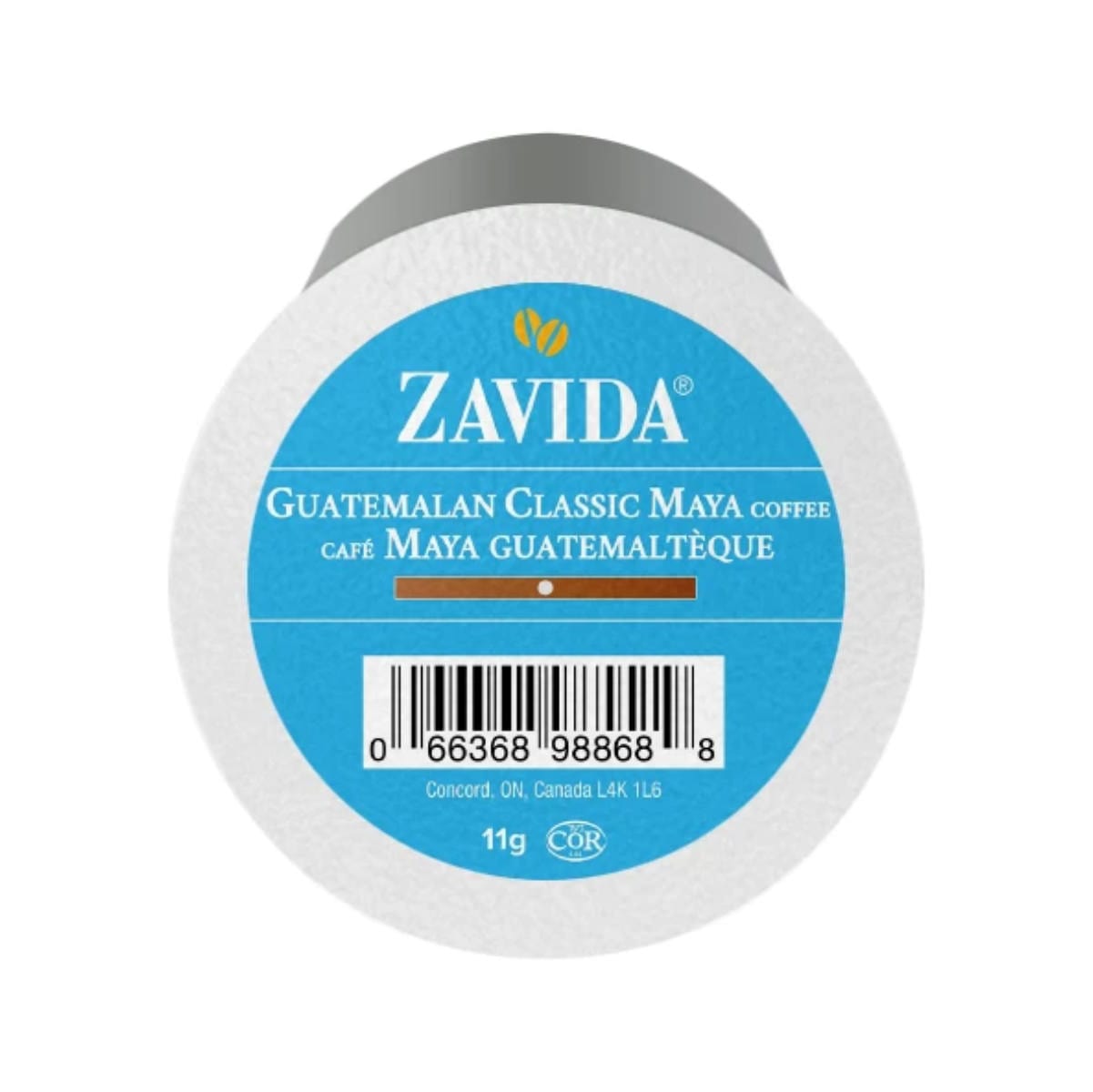 Zavida Guatemalan Classic Single-Serve Coffee Pods (Box of 24) K-Cups Zavida