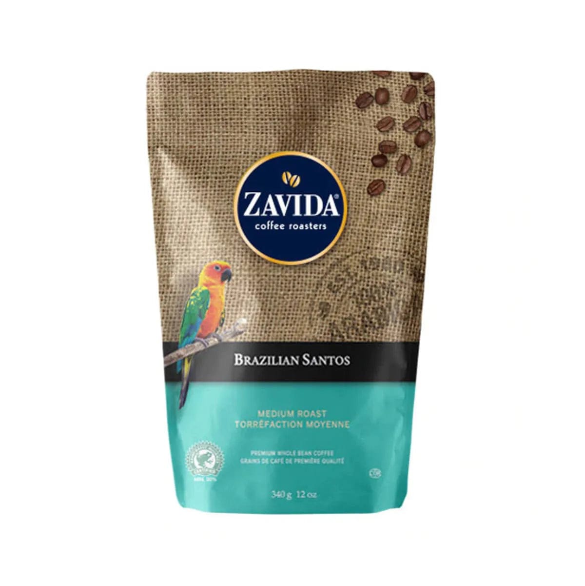 Zavida Brazilian Santos Whole Bean Coffee (12 oz.) Whole Bean Coffee Zavida