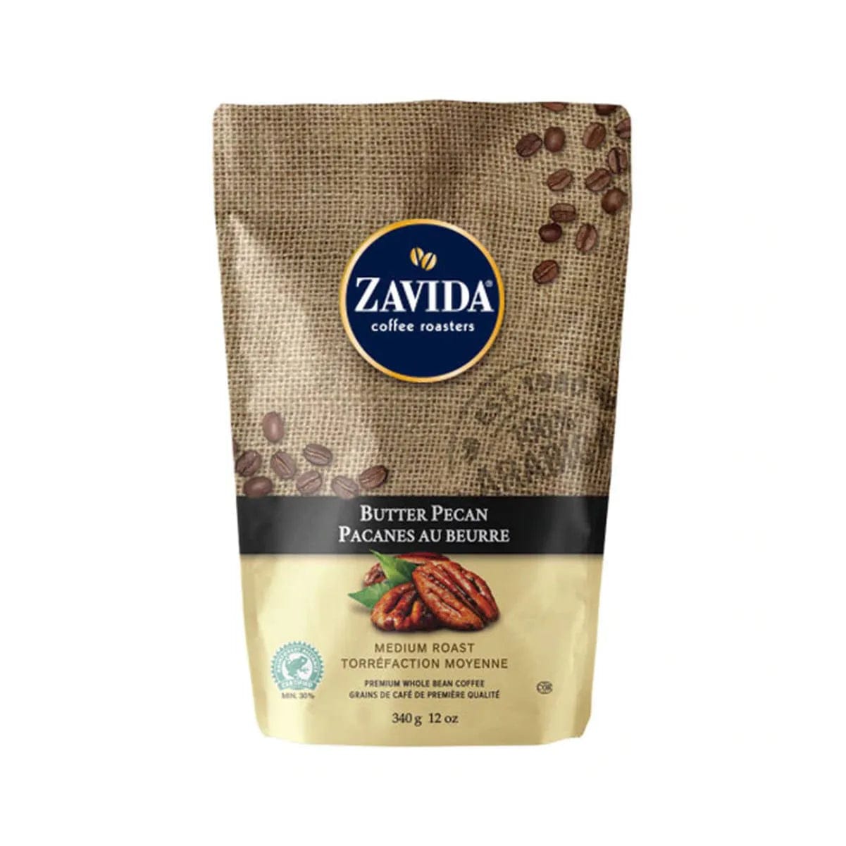 Zavida Butter Pecan Whole Bean Coffee (12 oz.) Whole Bean Coffee Zavida