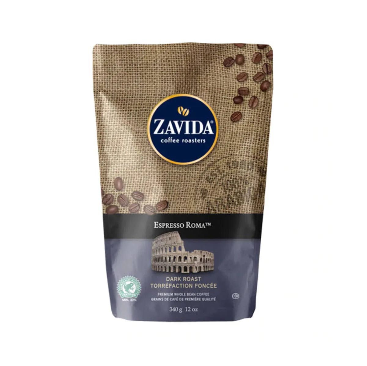 Zavida Espresso Roma Whole Bean Coffee (12 oz.) Whole Bean Coffee Zavida