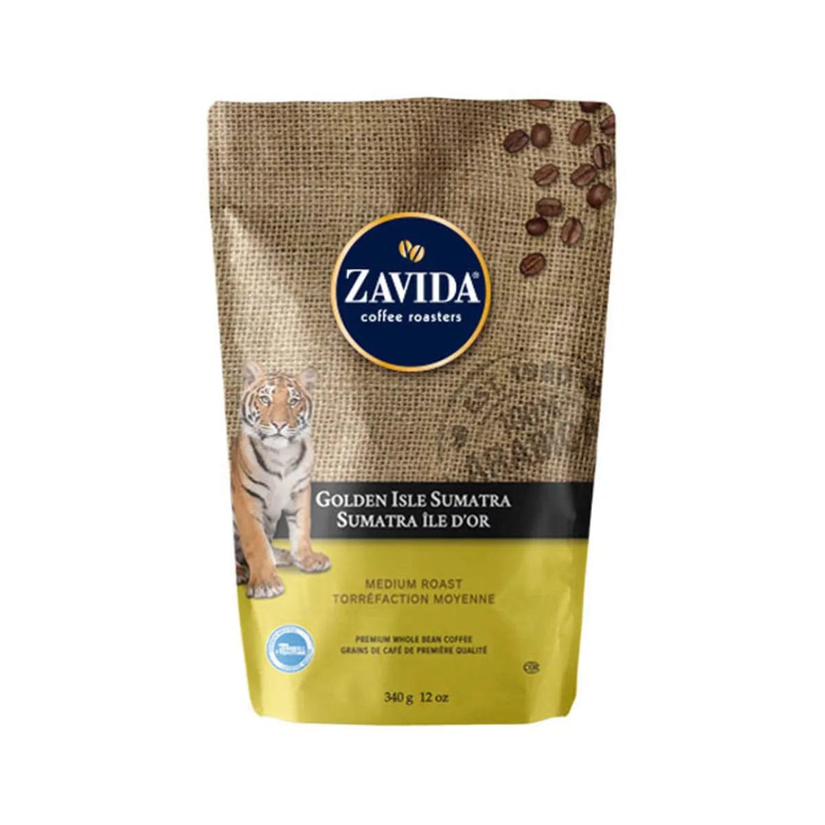 Zavida Golden Isle Sumatra Whole Bean Coffee (12 oz.) Whole Bean Coffee Zavida