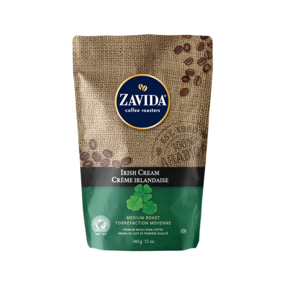 Zavida Irish Creme Whole Bean Coffee (12 oz.) Whole Bean Coffee Zavida