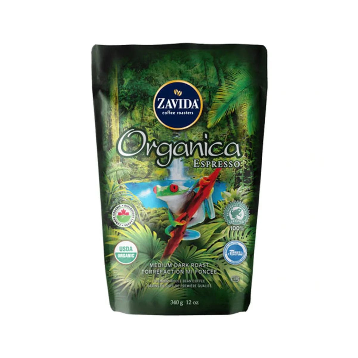 Zavida Organica Espresso Whole Bean Coffee (12 oz.) Whole Bean Coffee Zavida