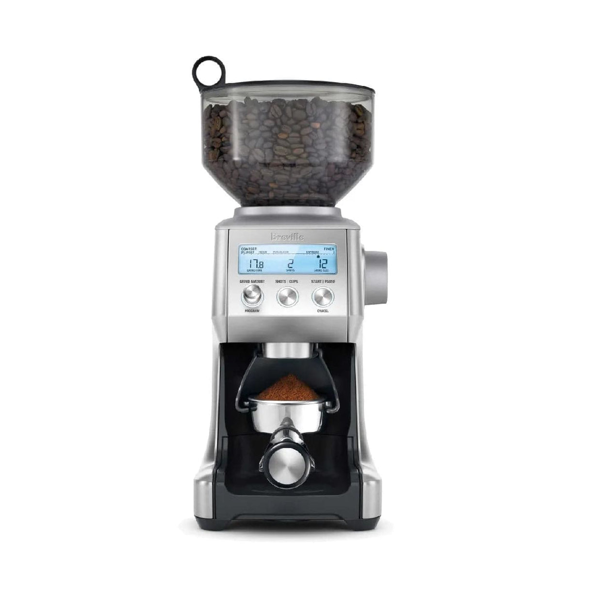 Breville The Smart Grinder Pro Coffee Grinder BCG820BSSXL BCG820BSS (Brushed Stainless Steel) Coffee Grinder Breville