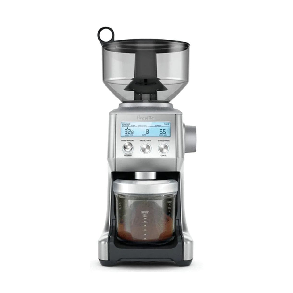 Breville The Smart Grinder Pro Coffee Grinder BCG820BSSXL BCG820BSS (Brushed Stainless Steel) Coffee Grinder Breville