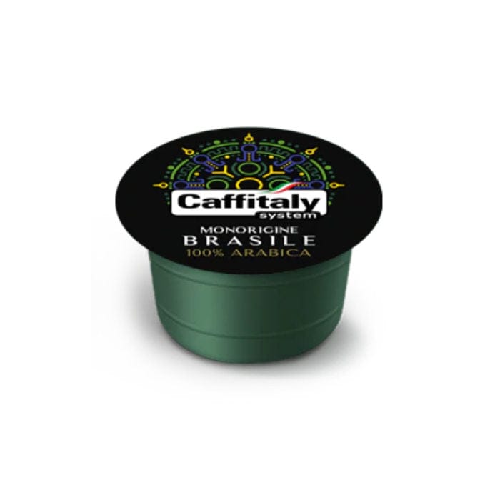 Caffitaly Arabica Brasile Espresso Coffee Capsules Caffitaly Capsules Caffitaly