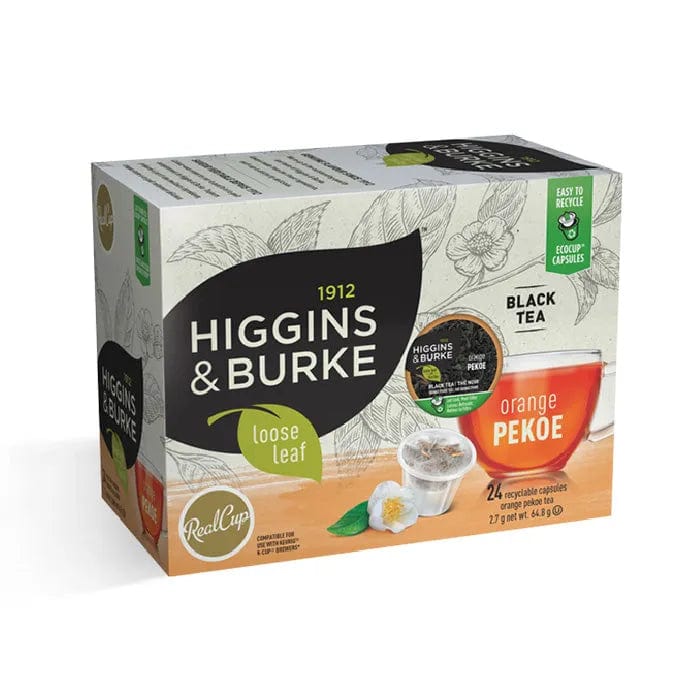 Higgins & Burke Orange Pekoe Single Serve Pods (Box of 24) K-Cups Higgins & Burke