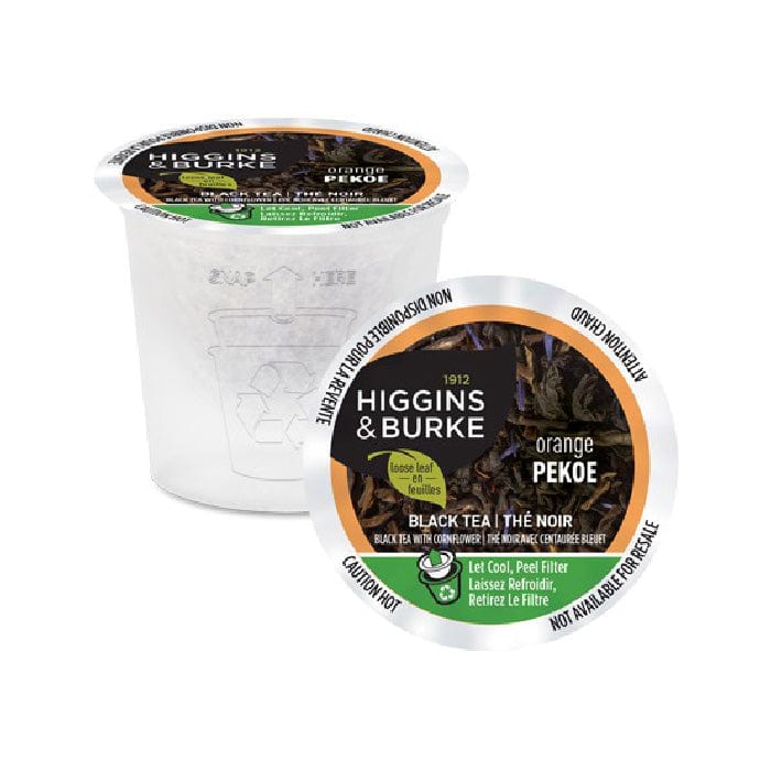 Higgins & Burke Orange Pekoe Single Serve Pods (Box of 24) K-Cups Higgins & Burke