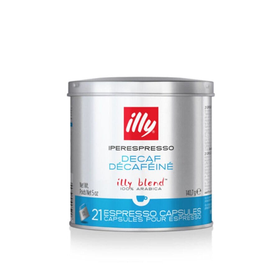 Illy Iperespresso Capsules Decaf Classico Medium Espresso Coffee (21 Ct. Tin) Illy Iperespresso Capsules Illy