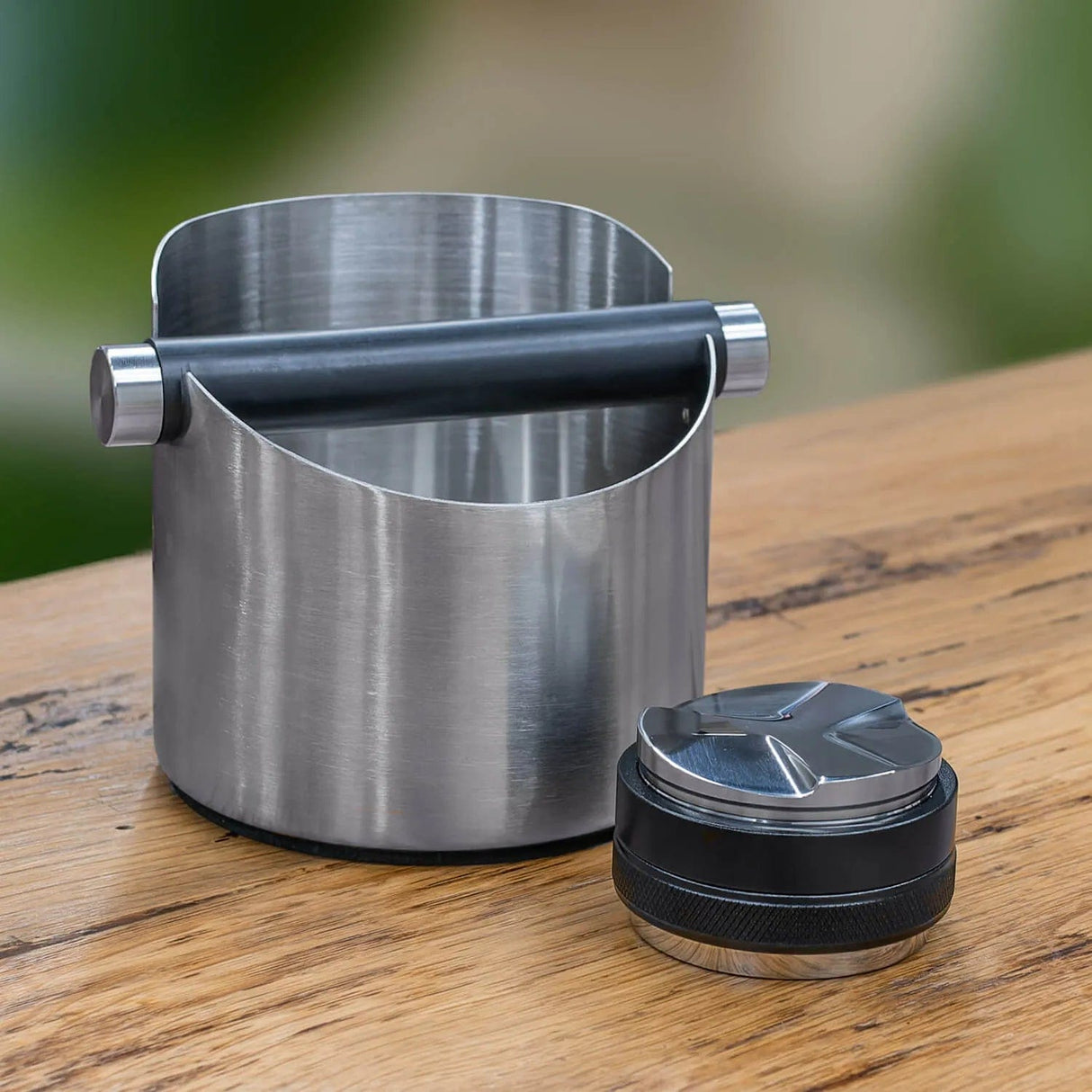 HCS Coffee Distributor & Tamper (58mm) + Espresso Knock Box Accessory HCS