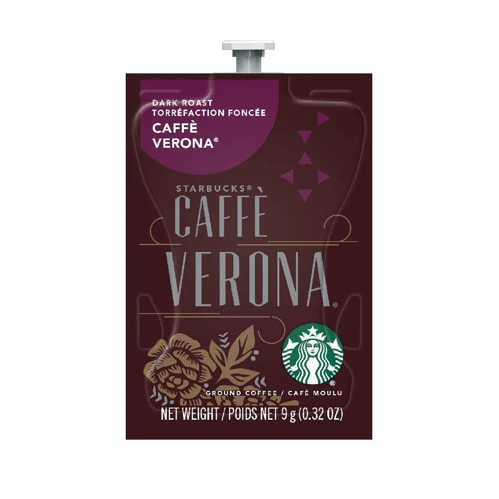Flavia Starbucks Caffè Verona Dark Roast Coffee Freshpacks (Case of 76) Freshpacks Starbucks