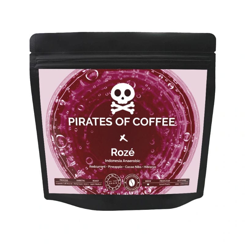 Pirates of Coffee ROZE: Indonesia Anaerobic Soft Natural Whole Bean Coffee Pirates Of Coffee