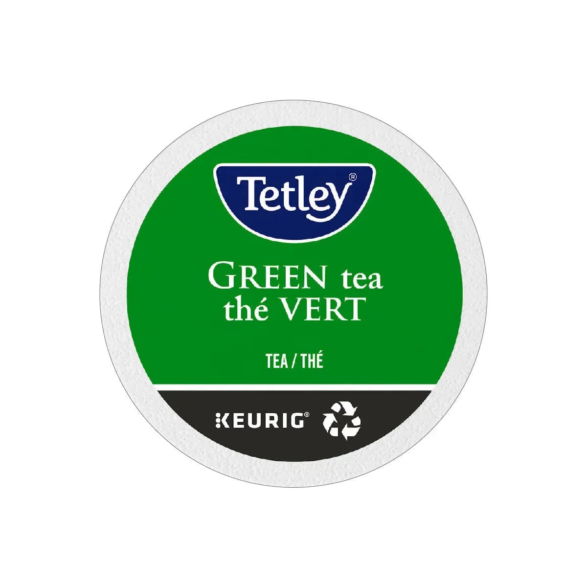 Tetley Pure Green Tea K-Cup® Recyclable Pods (Case of 96) | Best Before Nov 28, 2024 K-Cups Tetley