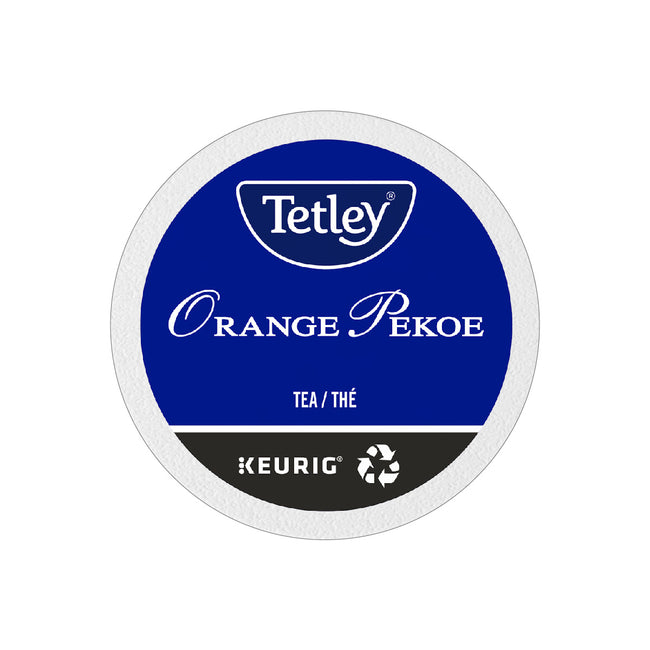 Tetley® Orange Pekoe Tea K-Cup® Recyclable Pods (Box of 24)