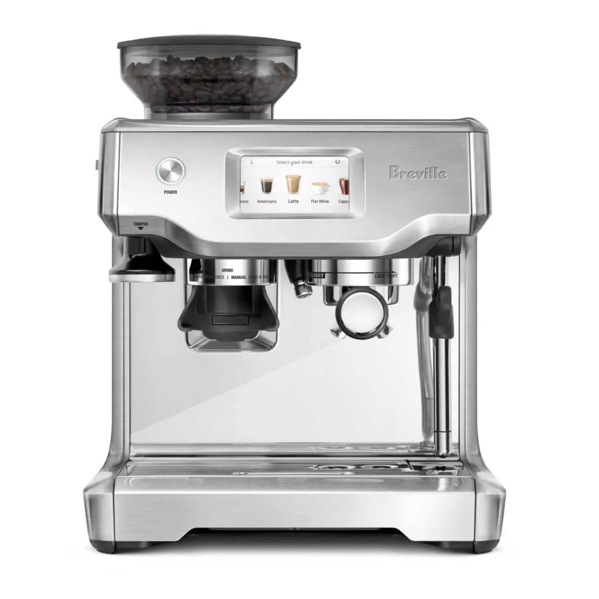 Breville The Barista Touch Espresso Machine BES880BSS (Brushed Stainless Steel) Espresso Machine Breville