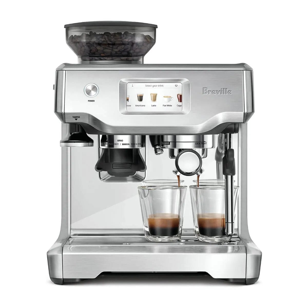 Breville The Barista Touch Espresso Machine BES880BSS (Brushed Stainless Steel) Espresso Machine Breville